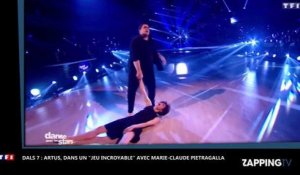 DALS 7 : Artus, dans "un jeu incroyable" pour sa danse avec Marie-Claude Pietragalla (vidéo)