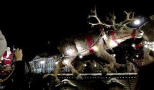La parade de Noël RTL débarque à Bruxelles: le Père Noël