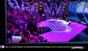 OFNI - Bertrand Chameroy : Son grand moment de solitude face à Faustine Bollaert (Vidéo)