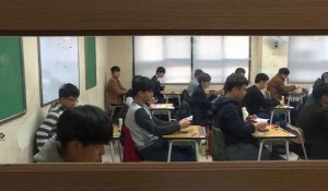 Corée-Sud: silence le temps des examens d'entrée à l'université