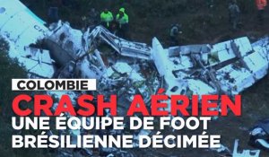 Crash aérien en Colombie : une équipe de foot brésilienne décimée 