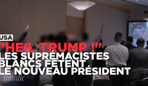 "Heil Trump !" : Des suprémacistes font le salut nazi pour fêter le nouveau président