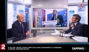 Primaire à droite : Alain Juppé attaque François Fillon le "traditionaliste" (Vidéo)