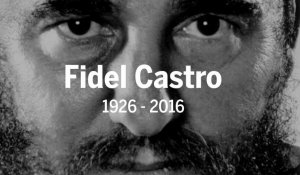 Mort de Fidel Castro : retour en images sur la vie de l'ancien président cubain