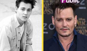 Johnny Depp : son évolution physique !