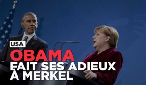 Obama : "Si j'étais allemand, je pourrais voter pour Angela Merkel"
