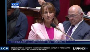 Ségolène Royal s'explique sur Fidel Castro à l'Assemblée Nationale, la tension monte (Vidéo)