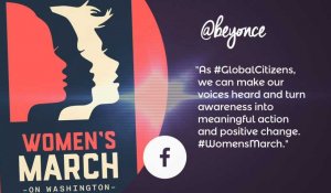 Beyoncé soutient officiellement la Marche des Femmes à Washington
