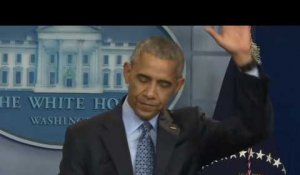 Obama à sa dernière conférence de presse : "Au fond de moi,  je pense que ça va aller"