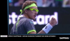 Open d'Australie : Novak Djokovic éliminé par Denis Istomin dès le deuxième tour ! (vidéo)