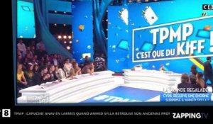 TPMP : Ahmed Sylla retrouve son ancienne prof, Capucine Anav fond en larmes