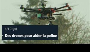 Belgique :  des drones pour aider la police sur la route
