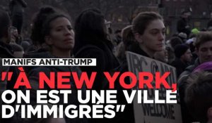 1000 personnes manifestent à New York pour soutenir les immigrés contre Trump