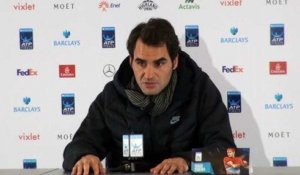 ATP - Masters Londres - Roger Federer : "Je m'estime assez chanceux aujourd'hui"