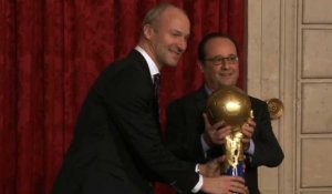 Handball/Mondial: François Hollande félicite les Experts