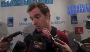 Masters Londres 2013 - Gasquet : "Déçu que Piatti ait décidé d'arrêter"