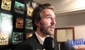 Paris-Bercy 2013 - Arnaud Di Pasquale : "Un léger avantage pour Gasquet"