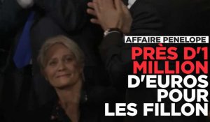 Affaire Penelope Fillon : plus de 900.000 euros empochés d'après le Canard Enchaîné