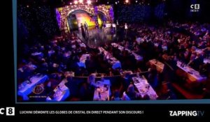 Globes de cristal : Fabrice Luchini fait le show et dézingue la cérémonie sur scène (Vidéo)