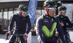 Cyclisme - Nairo Quintana, Alejandro Valverde et Andrey Amador à la Rafa Nadal Academy