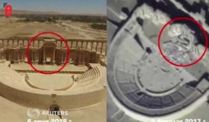 Palmyre: l'armée russe diffuse de nouvelles images de destructions