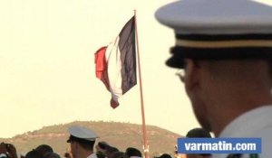 La revue navale depuis le Charles de Gaulle