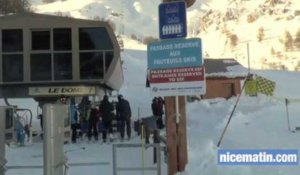 Un skieur hors piste tué dans une avalanche à Auron
