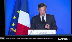 François Fillon a 63 ans : Les meilleures parodies de l'affaire Penelope Fillon (Vidéo)