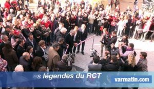 Inauguration de l'avenue des légendes du RCT