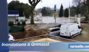 Inondations à Grimaud