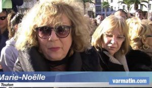 Rassemblement républicain à Toulon: "Pourquoi je suis Charlie"