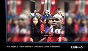 Paul Pogba : pour célébrer la victoire de Manchester United, il invente la Pogdance ! (vidéo)