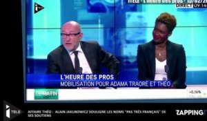 Affaire Théo : Alain Jakubowciz souligne les noms "pas très français" des soutiens du jeune homme