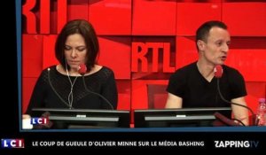 Olivier Minne pousse un coup de gueule contre le ''media-bashing'' (Vidéo)
