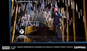 César 2017 - Jérôme Commandeur : Florence Foresti l'a aidé à préparer la cérémonie (Vidéo)