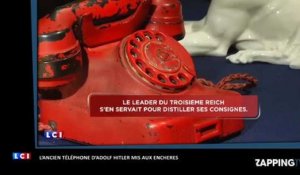 L'ancien téléphone d'Adolf Hitler mis aux enchères (Vidéo)