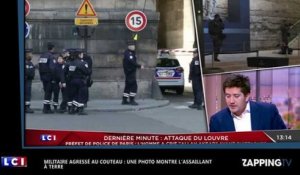 Militaire agressé au Louvre : la photo de l'arrestation de l'assaillant dévoilée (vidéo)