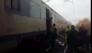 Des dizaines de passagers bloqués dans un train de la SNCB plus de 2h30 ce jeudi matin