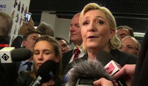 "Fillon, il s'est mis tout seul dans la nasse" (Le Pen)