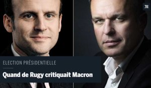 Quand François de Rugy évoquait ses « divergences » avec Emmanuel Macron