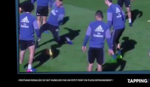 Cristiano Ronaldo se fait humilier par un coéquipier à l'entraînement (Vidéo)
