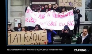 Blocus pour Théo : les lycéens en colère, les incidents avec la police (vidéo)