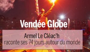 "Angle parfait", bluff et déjeuners à minuit : le Vendée Globe raconté par Armel Le Cléac'h 