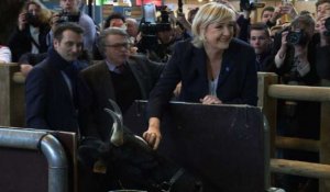 Marine Le Pen au salon de l'agriculture