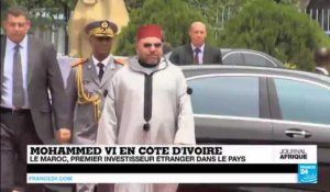 Mohammed VI en visite en Côte d'Ivoire