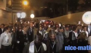 Près de mille personnes marchent pour la paix à Monaco