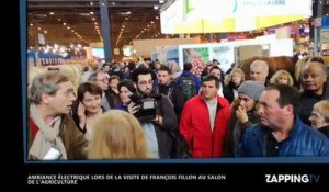 François Fillon au Salon de l'Agriculture : Ambiance tendue sur son passage (Vidéo)