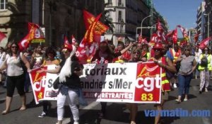 Manifestation contre la Loi Travail à Toulon