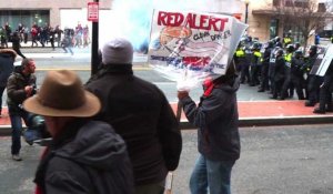 Manifestations anti-Trump à Washington