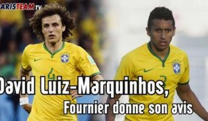 David Luiz-Marquinhos, Fournier donne son avis